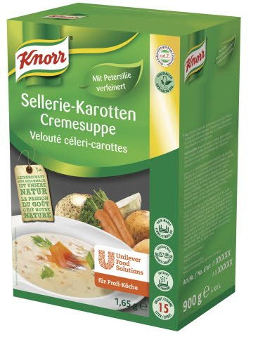 KNORR Sellerie Karotten Cremesuppe 1,65Kg