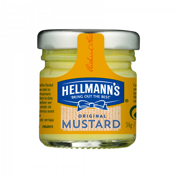 Hellmanns Senfsauce 80x33 ml Gläschen