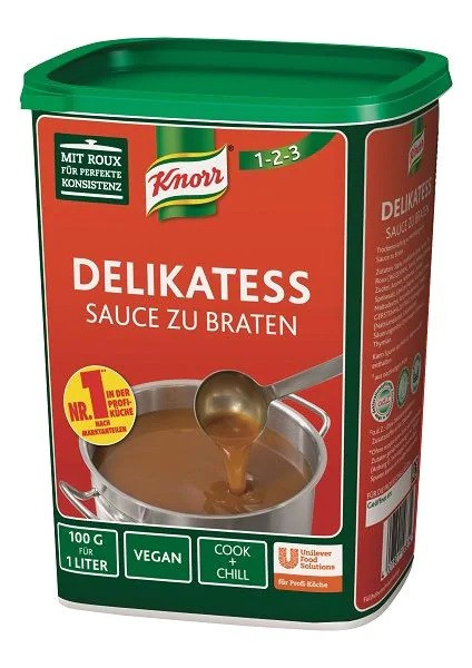 KNORR Delikatess Sauce zum Braten 6x1Kg