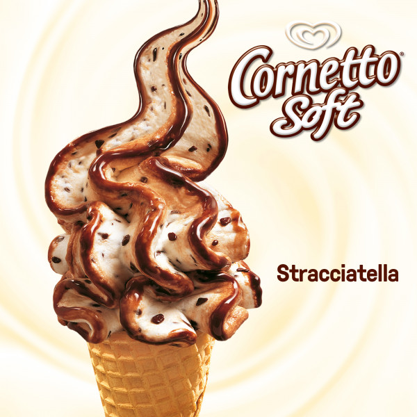 Cornetto Soft Stracciatella 15x145ml