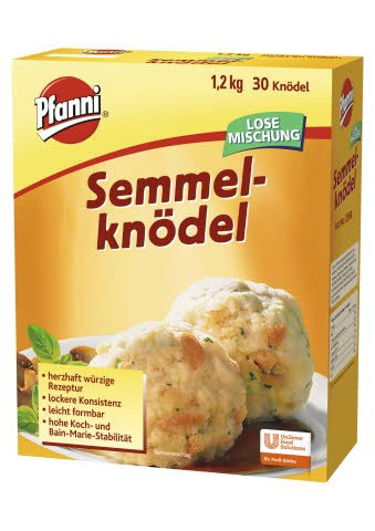 PFANNI Semmelknödel lose Mischung 4x1,2Kg