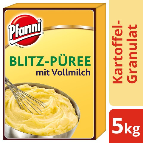 PFANNI Blitzpüree Granulatpüree mit Milch 5Kg