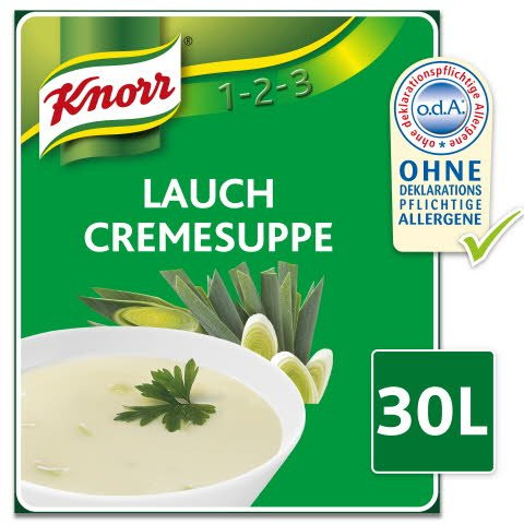 KNORR Lauch Cremesuppe 3x2,4Kg