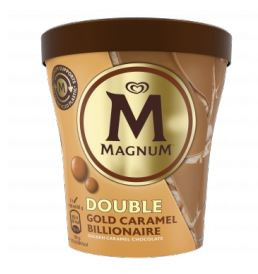 Magnum Becher Double Gold Cramel Billionaire 8x440