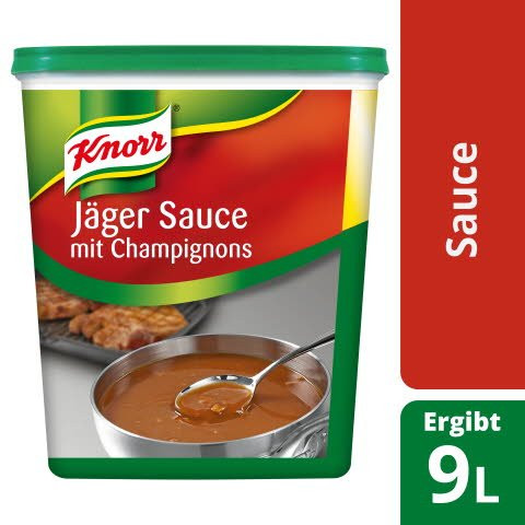 KNORR Jägersauce mit Champignons 1Kg