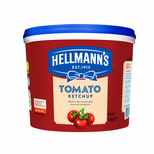 Hellmanns Real Ketchup 5 KG Eimer