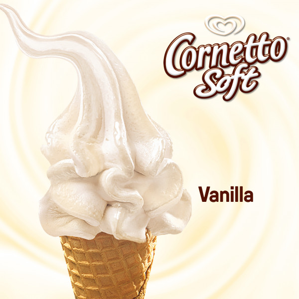 Cornetto Soft Vanille 15x145ml