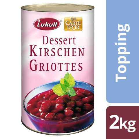 LUKULL Dessert Kirschen leicht gebunden 2Kg Dose