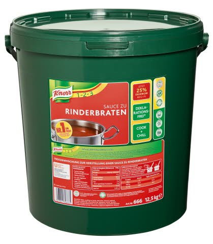 KNORR Sauce zu Rinderbraten 12,5Kg Eimer