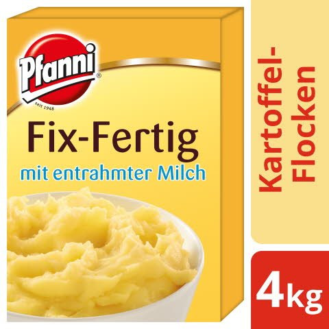 PFANNI FixFertig Flockenpüree mit Milch 4Kg