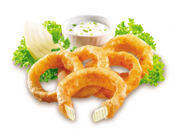 Salomon Beer Battered Onion Rings Thick Cut 1Kg