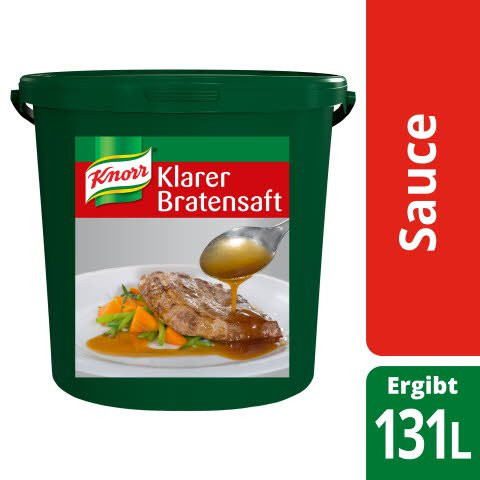 KNORR Klarer Bratensaft 12,5 Kg Eimer