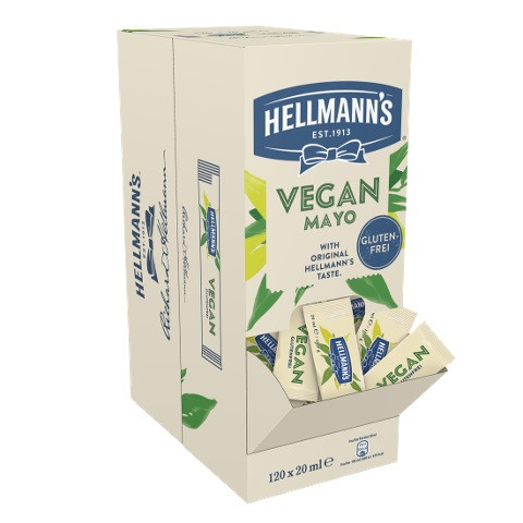 Hellmanns Vegan Mayo 120 x 20 ml Beutel