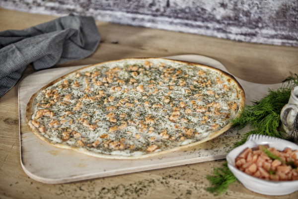 Flammkuchen Nordischer Art Lachs Dill 10x360g