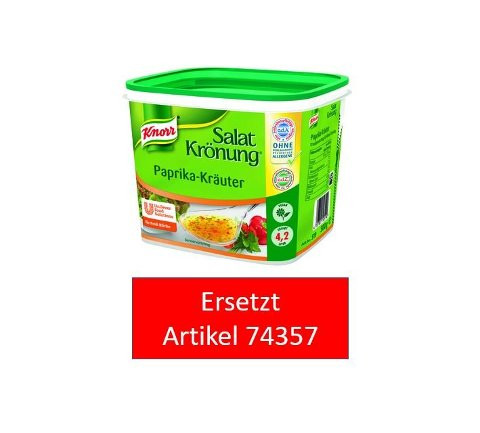 KNORR Paprika Kräuter Dressing 6x500g