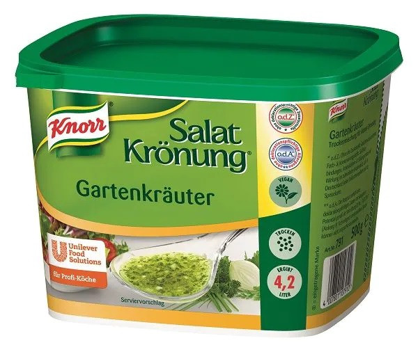 KNORR Gartenkräuter Dressing 6x500g