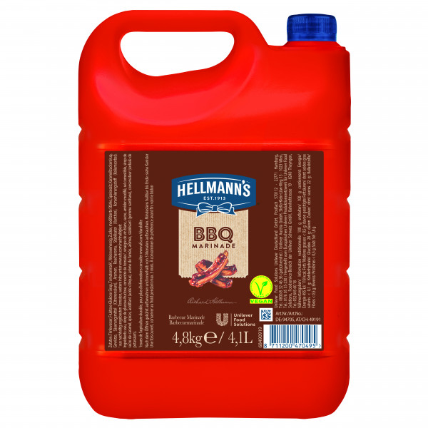 Hellmanns BBQ Marinade 4,8 Kg Kanister