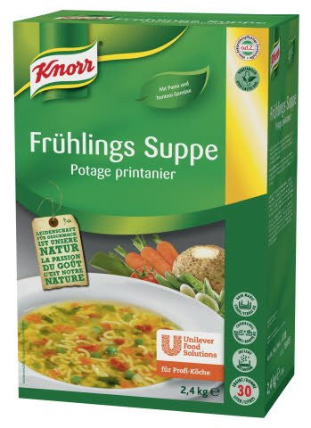 KNORR Frühlings Suppe 3x2,4Kg