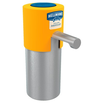 Hellmanns Dispenser Yellow Mustard